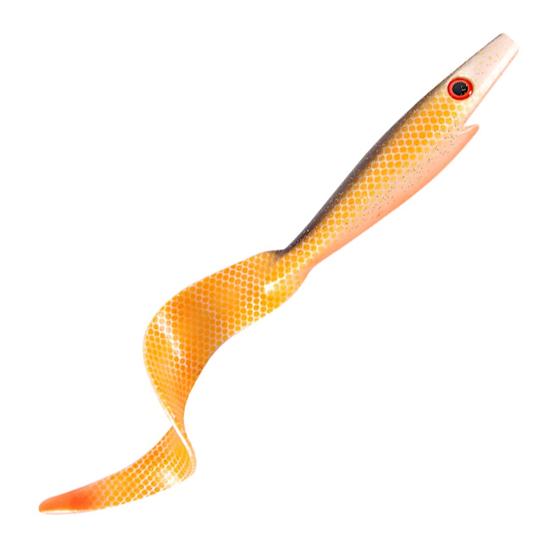 Giant Pig Tail 40 cm fiskjigg Shitty Roach