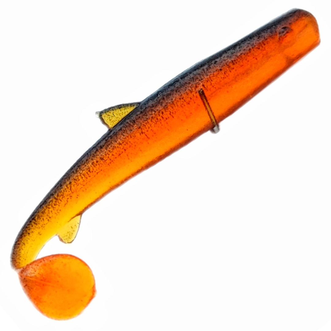 Läs mer om Orka Small Fish Paddle Tail 7 cm jigg 4 st/pkt OB