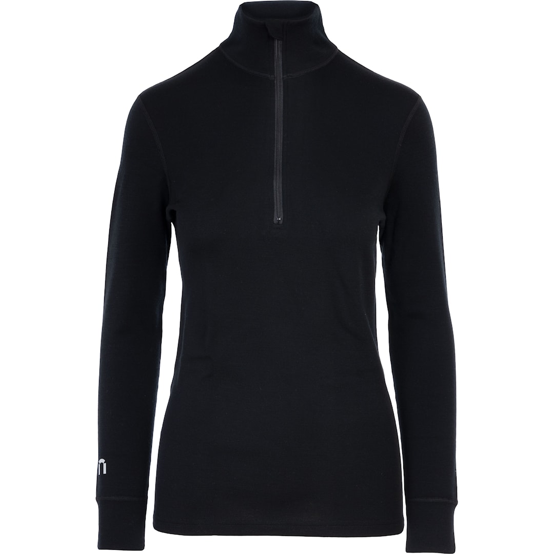 North Outdoor Arctic 260 mellanlagerspolotröja i merinoull för damer M