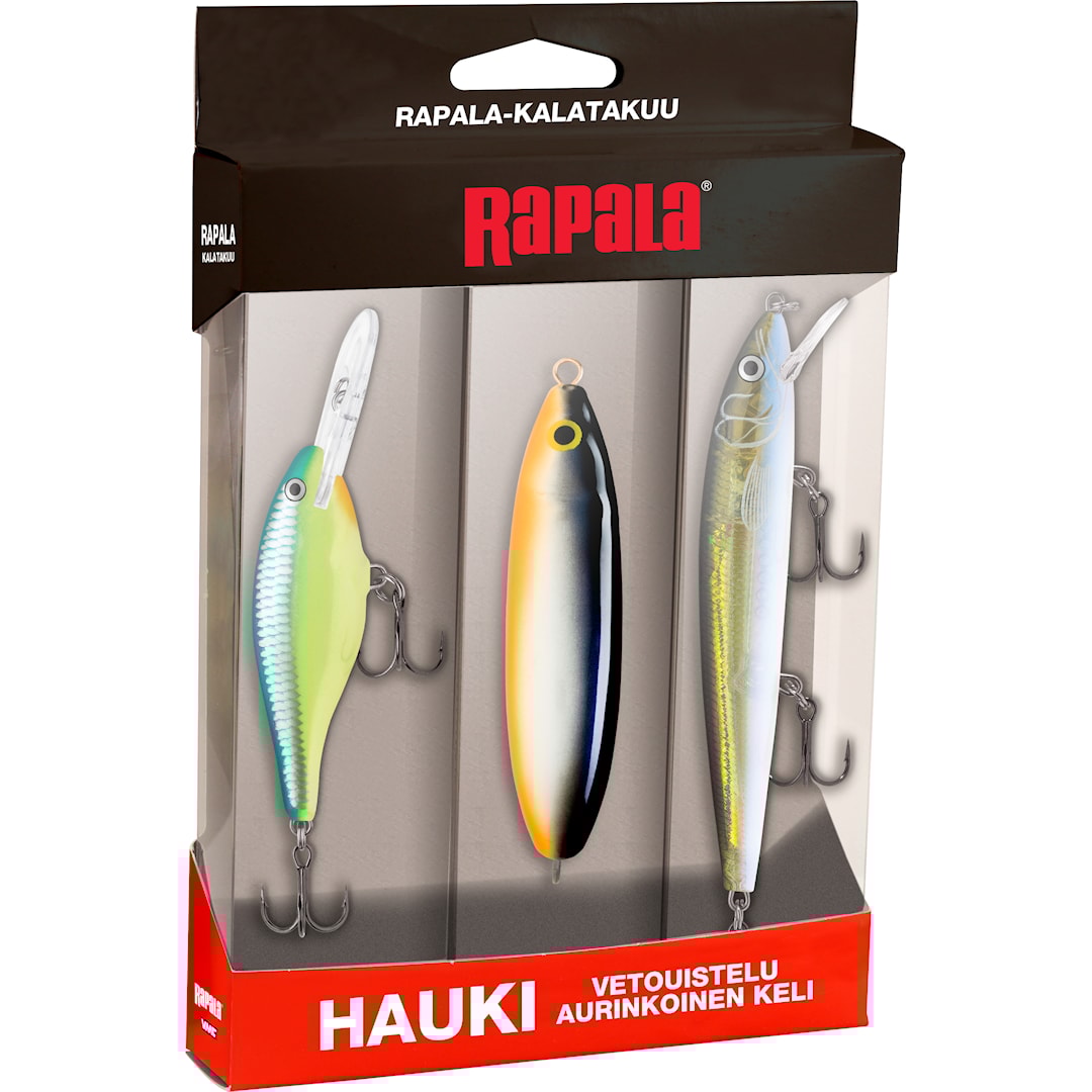 Rapala Kalatakuu Hauki Vetouistelu Aurinkoinen Viehelajitelma