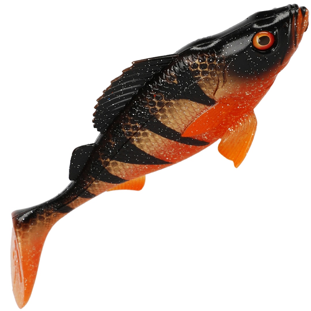 Läs mer om Mikado MFT Perch 16 cm jigg Gold Perch