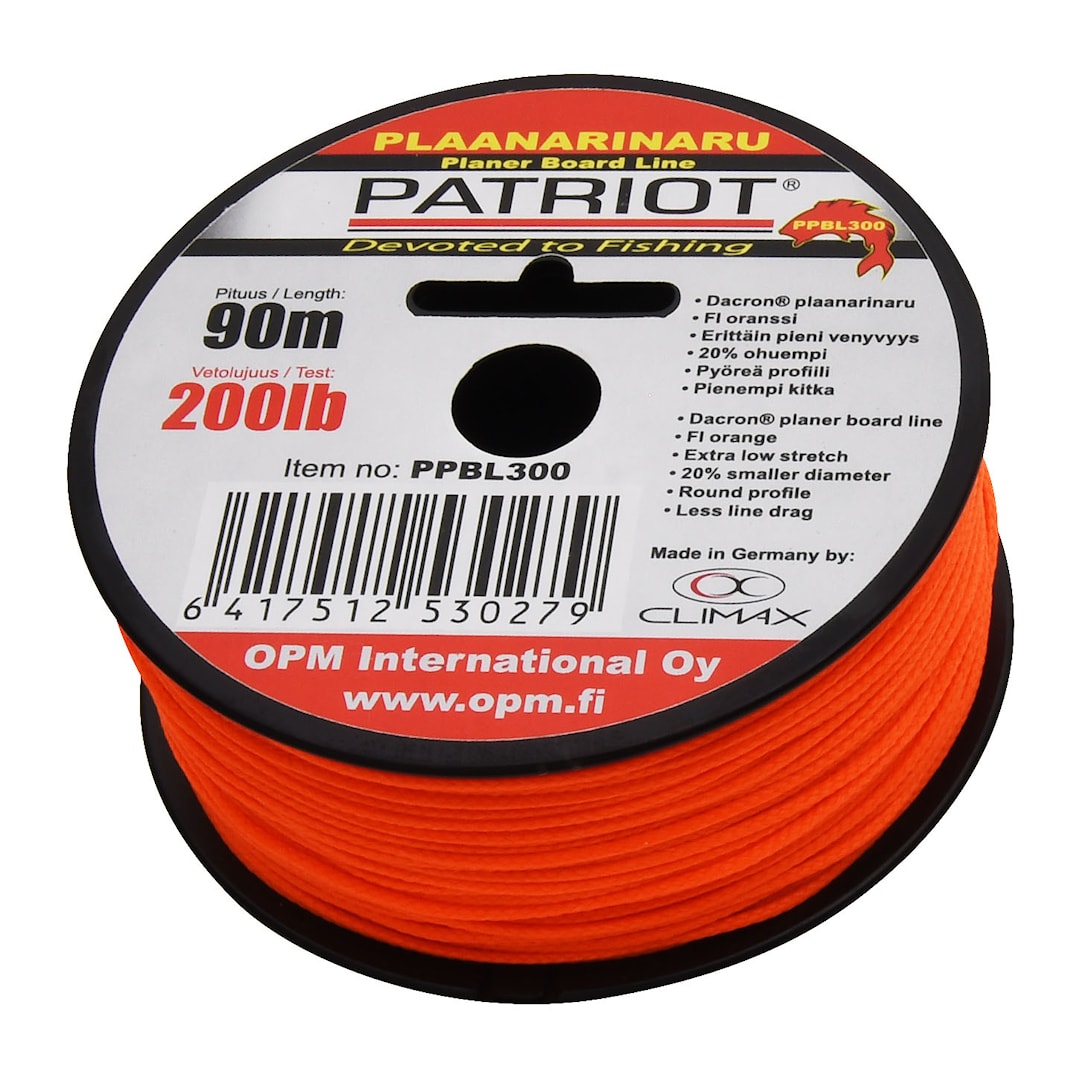 Patriot planerboardlina 90 m 90 kg / 200 lb