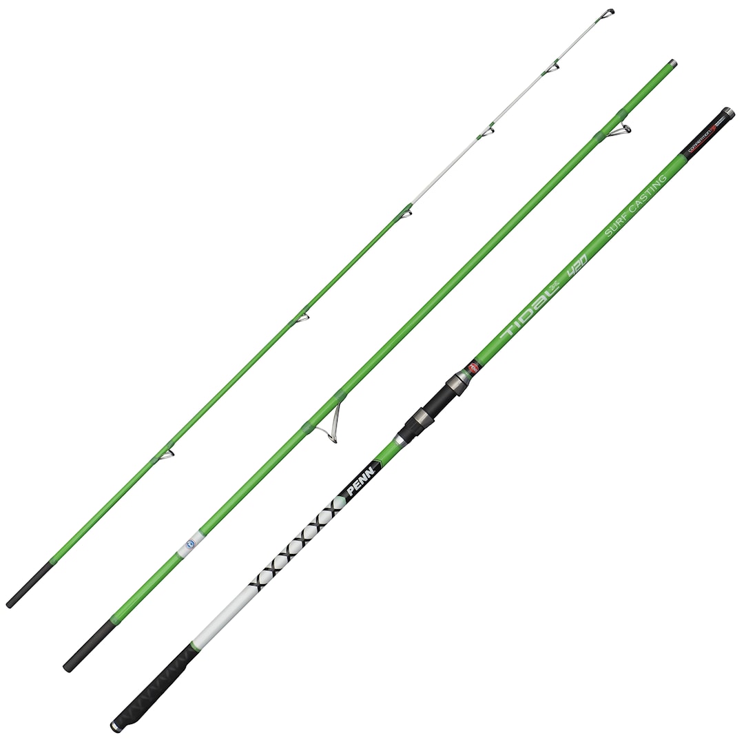 Läs mer om Penn Tidal X K-Type Hybrid Sensitip haspelspö 450 cm 100-250 g 3-delat