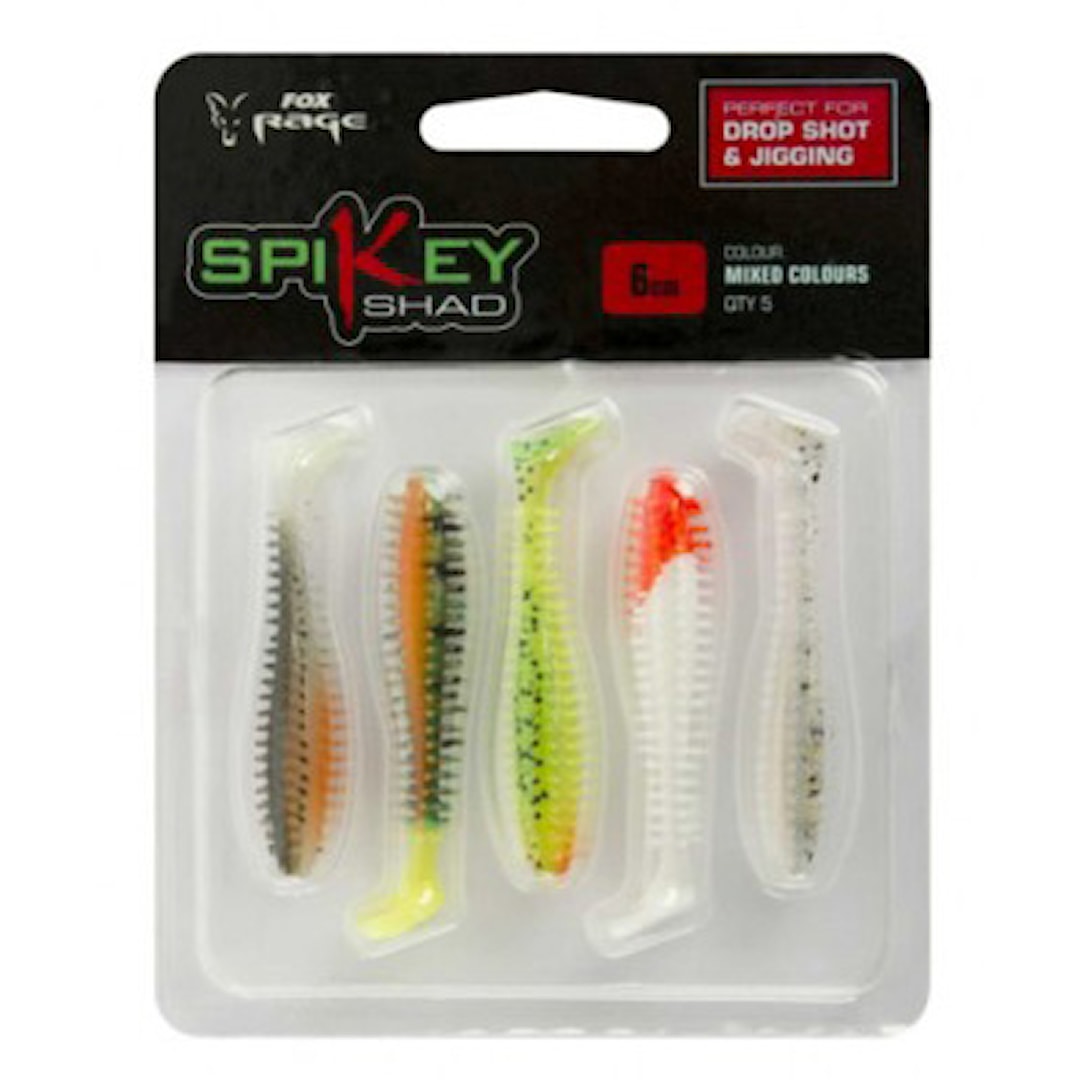 Fox Rage Spikey 6 cm jigg 5 st/pkt urval