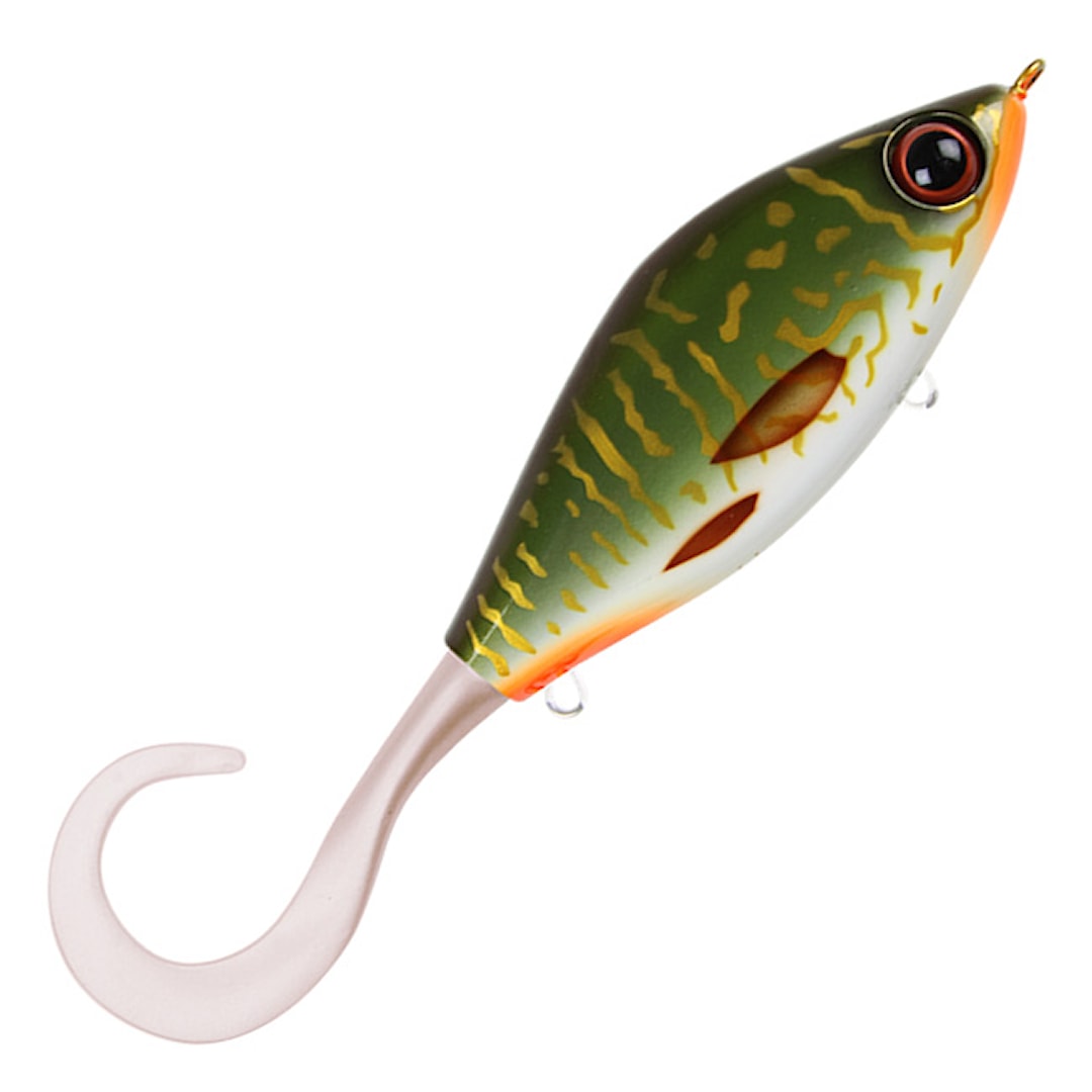 Strike Pro Guppie jerk Special Pike Pearl White