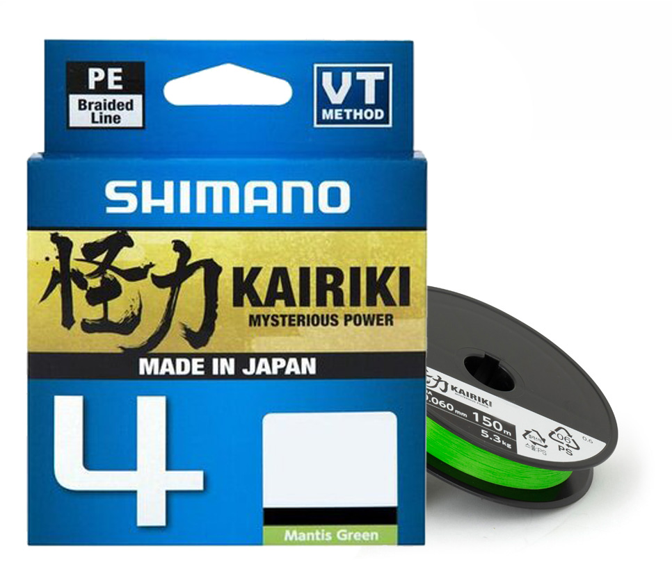 SHIMANO Kairiki 4 150M Steel Gray 0,060mm/4,4Kg
