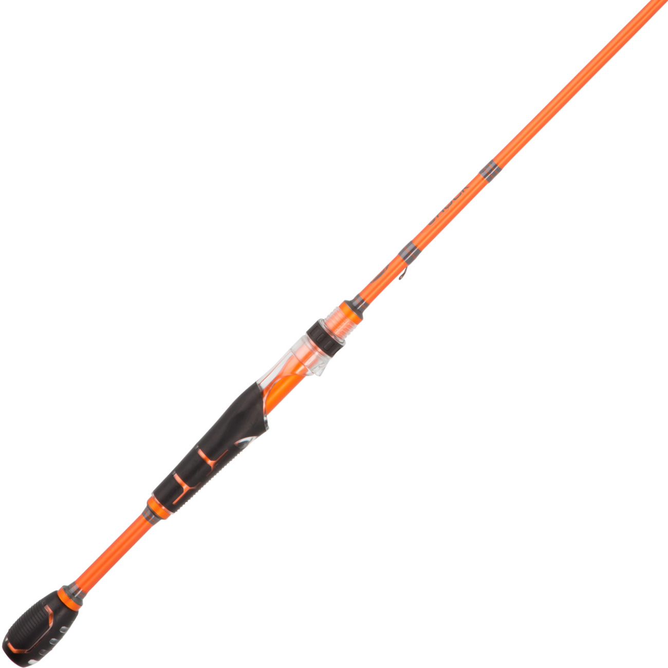 red fishing rod