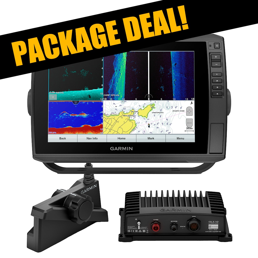 Läs mer om Garmin ECHOMAP Ultra 102sv + LiveScope Plus livepaket med GT56 givare