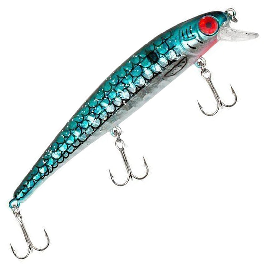 Fladen Dalton 12 cm wobbler Black/Blue/Silver