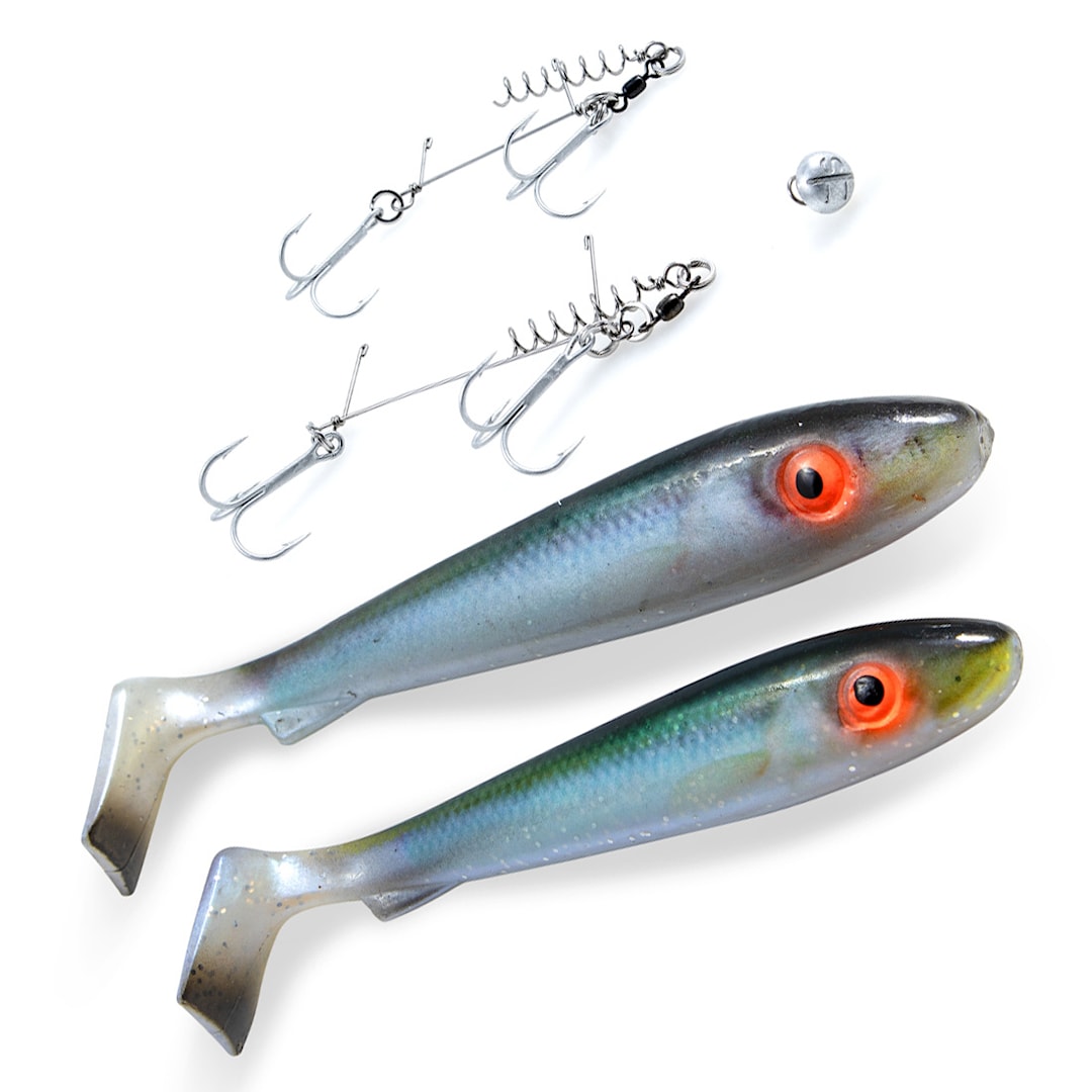 Svartzonker Real Series McRubber The Box 17 / 21 cm fiskjigg 2 st/pkt