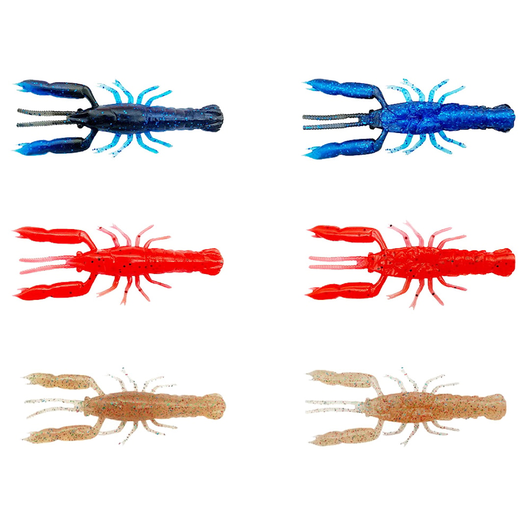 Savage Gear 3D Crayfish Rattling 5,5 cm lajitelma 24 kpl