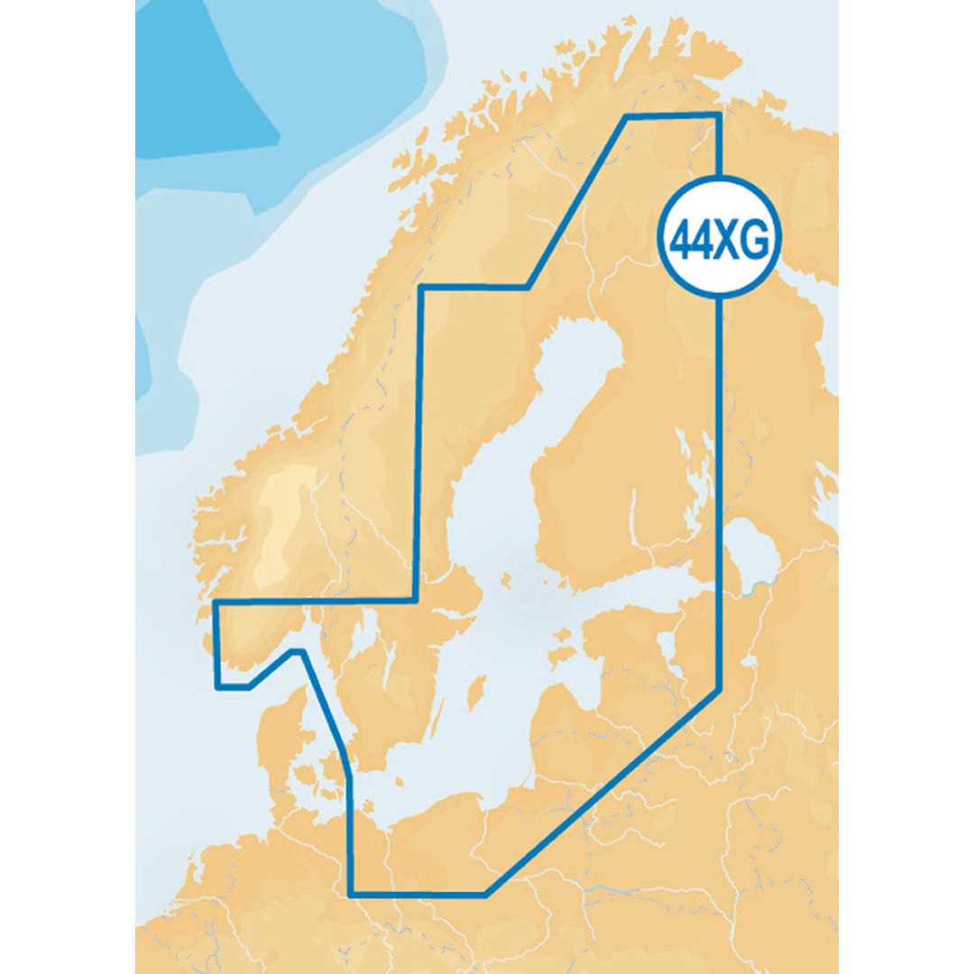 Navionics GOLD 44XG kartkort 2GB