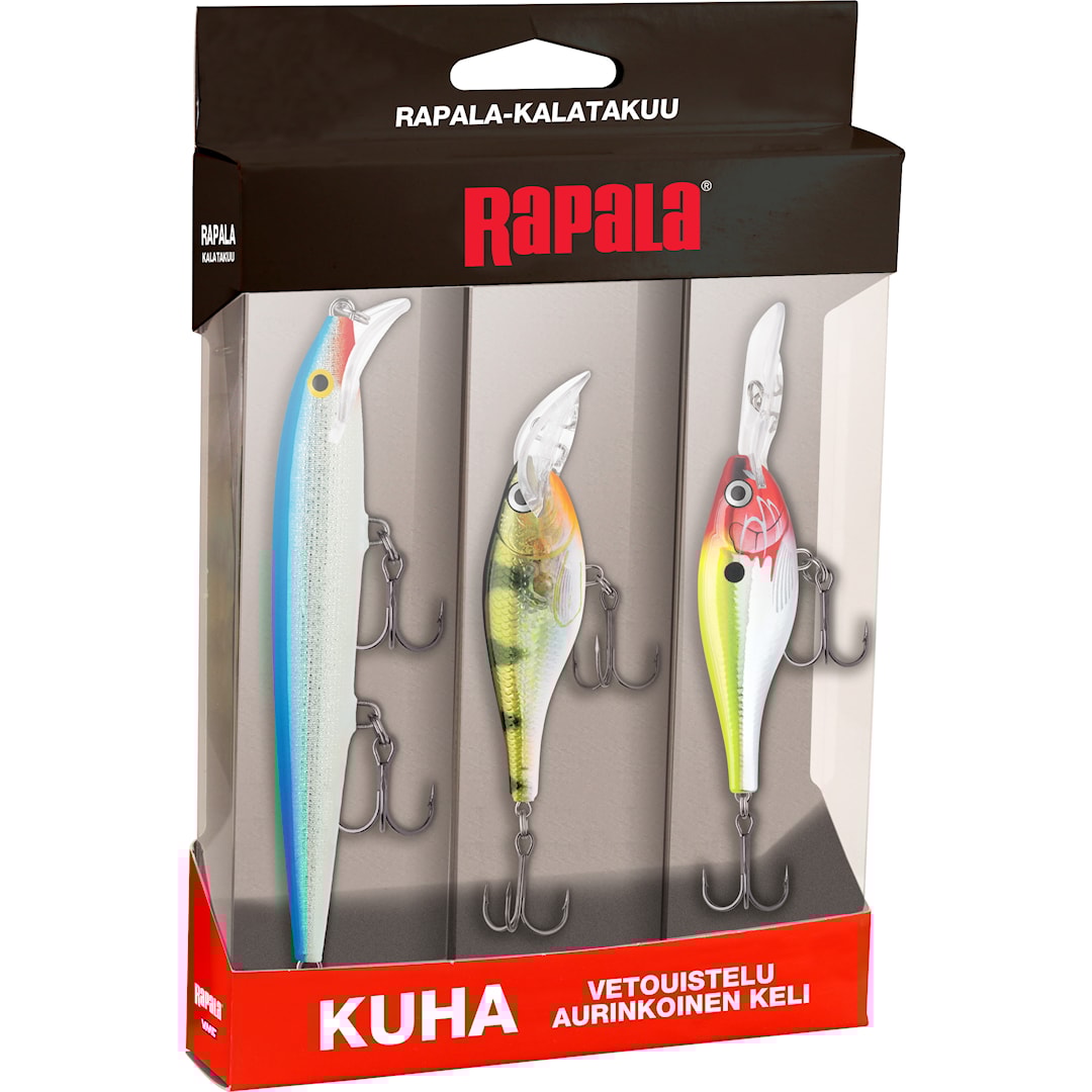 Rapala Kalatakuu Kuha Vetouistelu Aurinkoinen Viehelajitelma