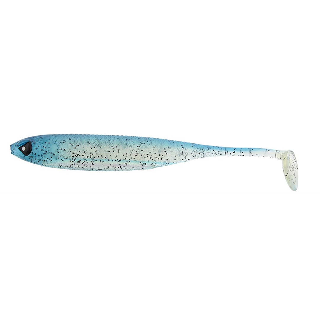 Lucky John 3D Makora Shad Tail 4 fiskjigg 6 st/pkt