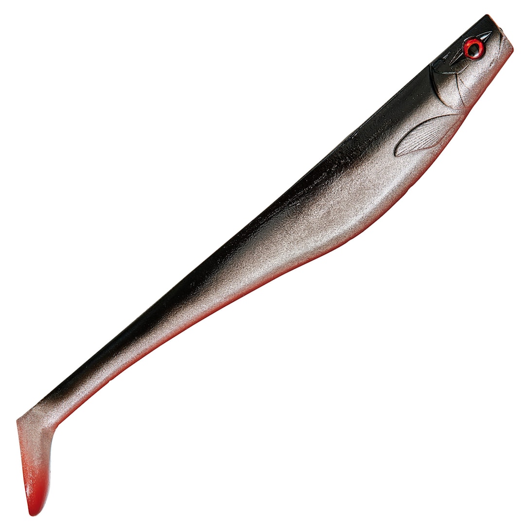 Läs mer om Dexter Shad 34 cm kalajigi Red Demon