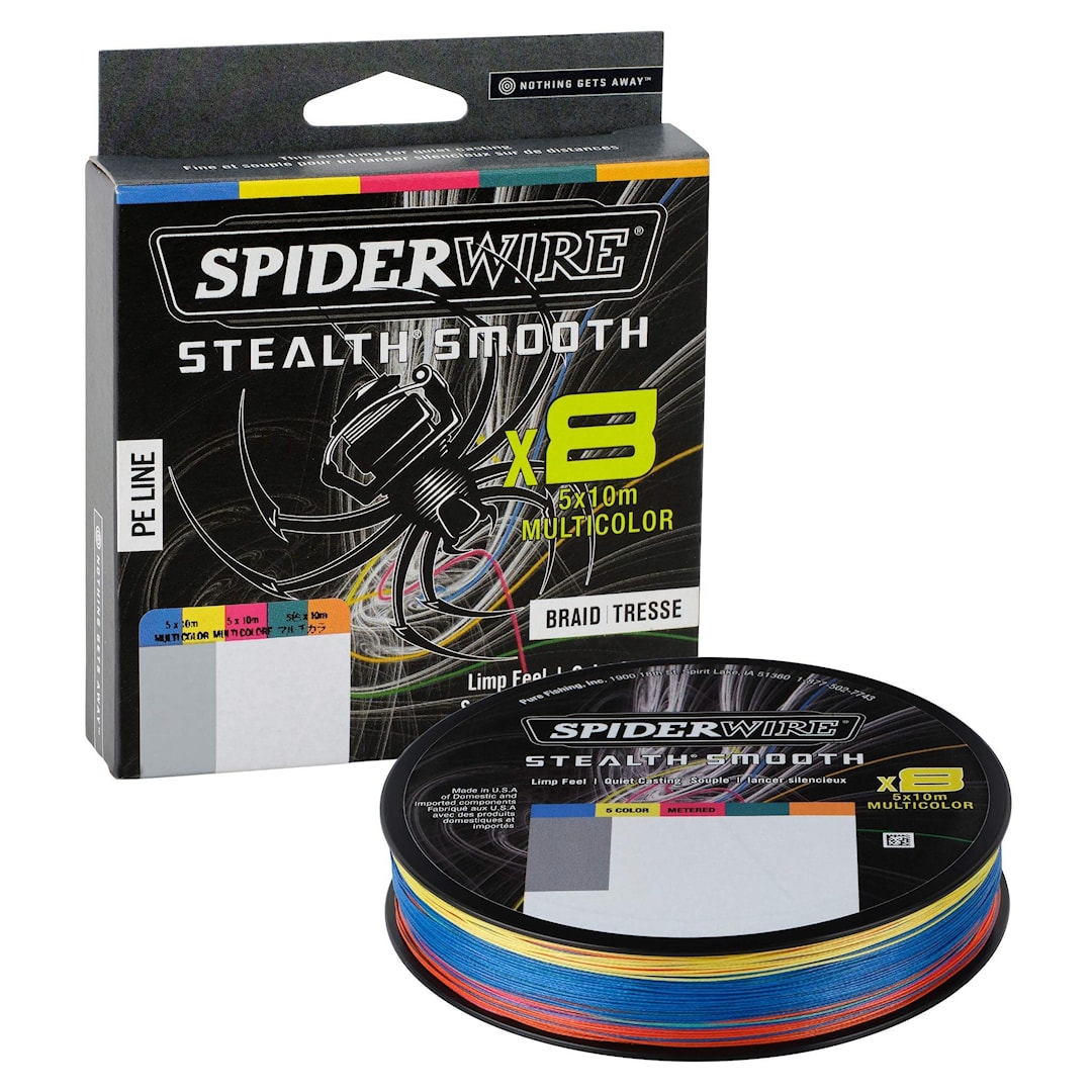 Läs mer om Spiderwire Stealth Smooth 8 Multicolor 600 m flätlina 0,29 mm