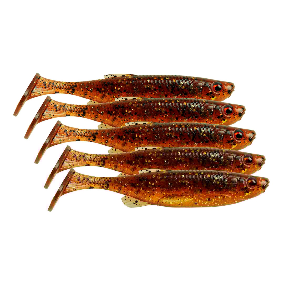 Savage Gear Fat Minnow T-Tail 13 cm jigg 5 st/pkt Motor Oil UV