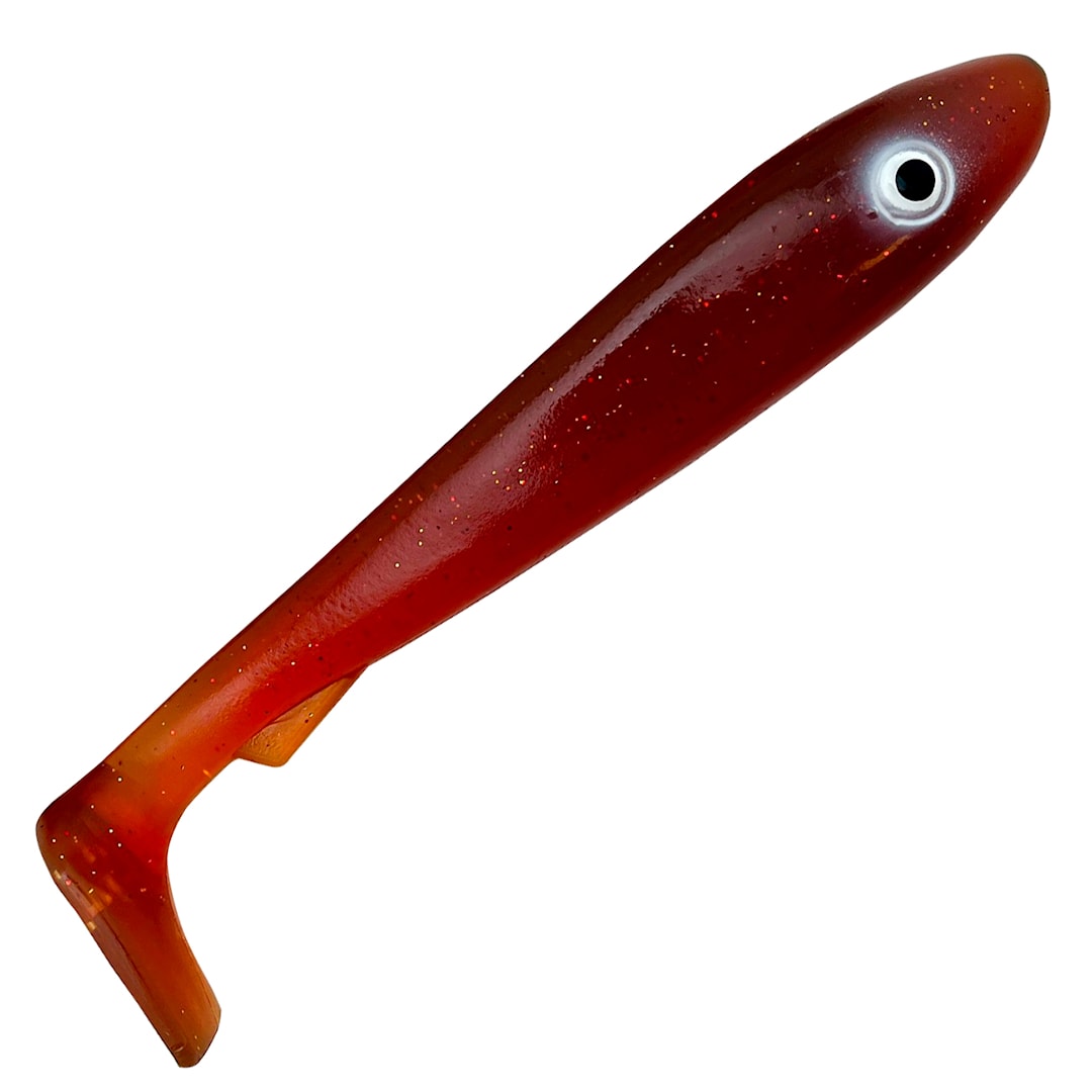 Svartzonker McRubber fiskjigg 2 st/pkt Natural Motoroil