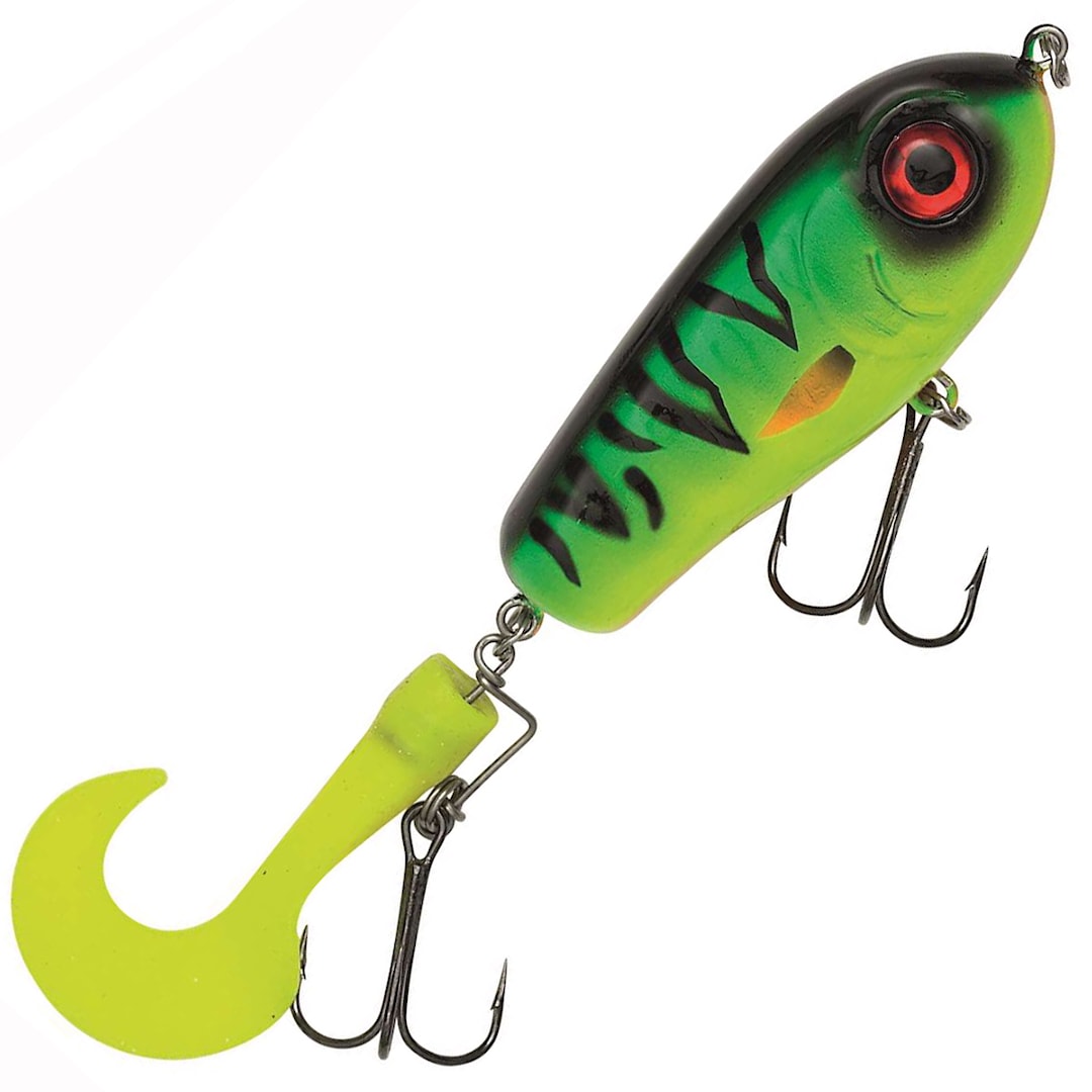 Kinetic Humpy Dumpy jerkbait Fire Tiger UV