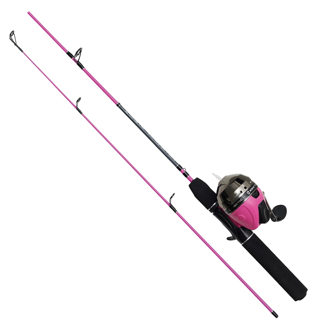 Kinetic Youngster CC Pink inkapslad combo 120 cm 3-15 g