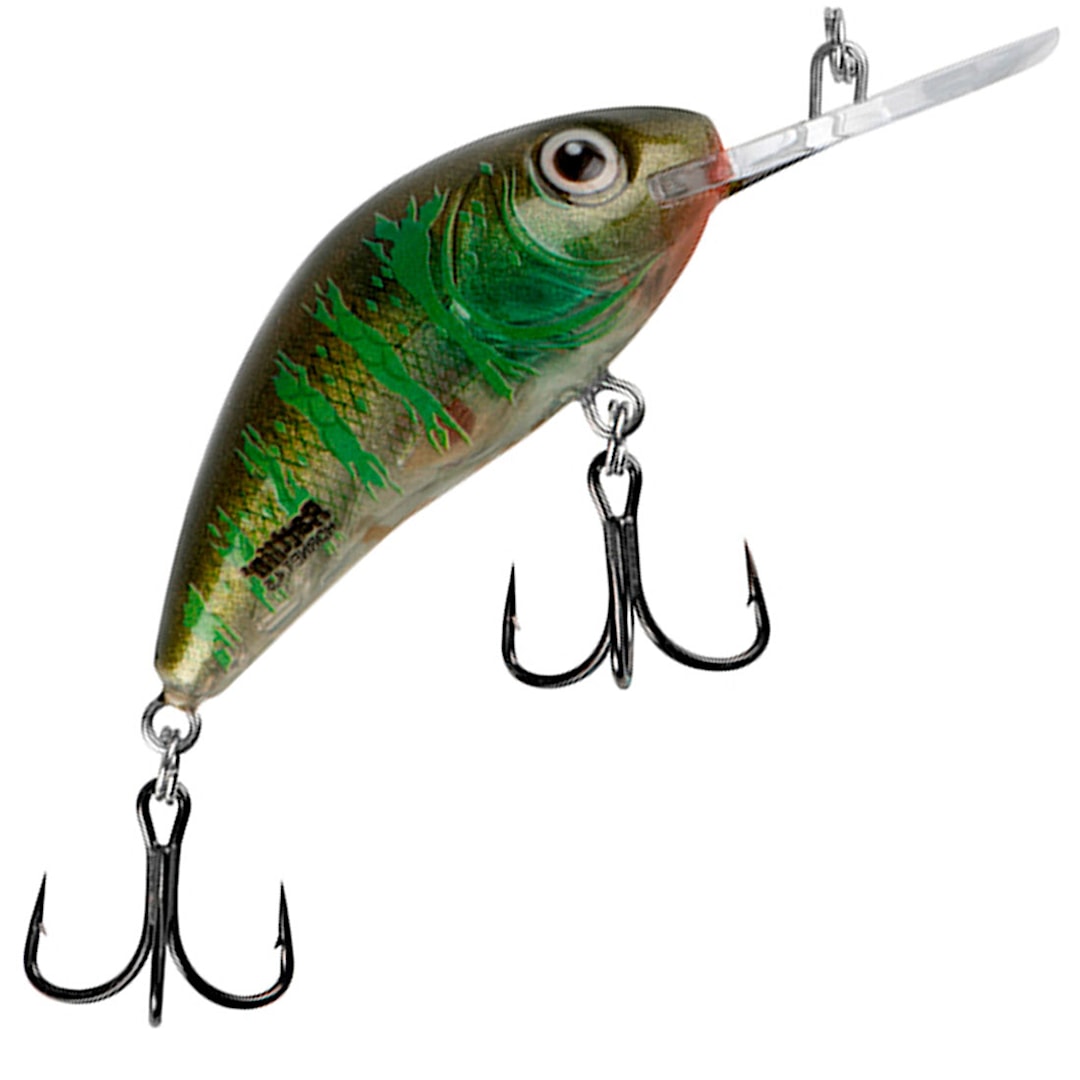 Läs mer om Salmo Rattlin´ Hornet 5.5F 5,5 cm vaappu Clear Floating Green Gill