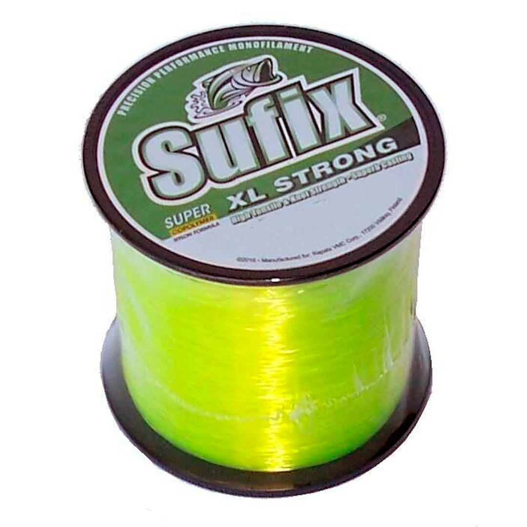 Läs mer om Sufix XL Strong Yellow 600 m nylonlina 0,35 mm