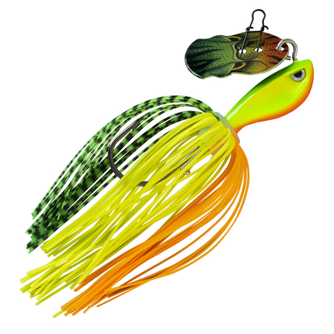 Läs mer om Rapala Rap-V Pike Bladed Jig 21 g chatterbait FT