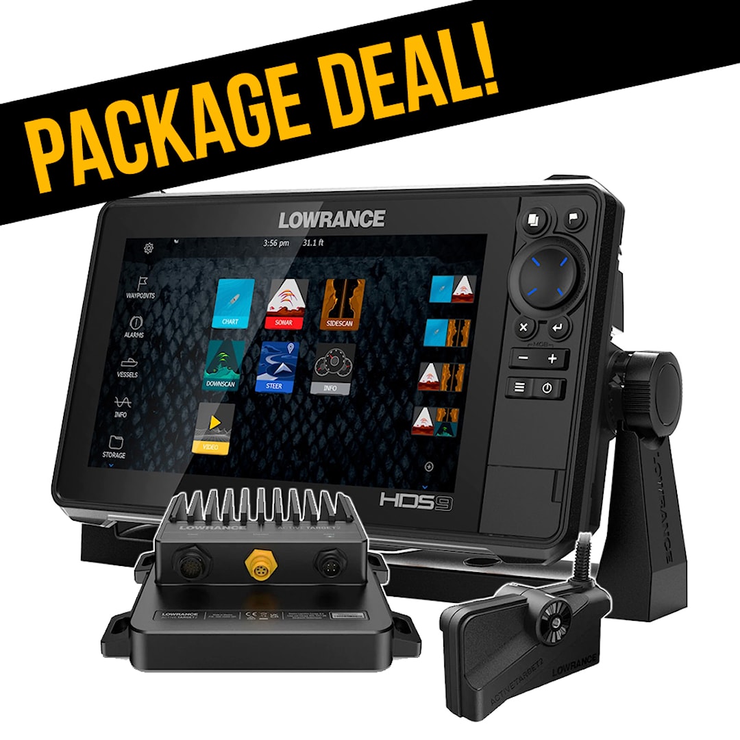 Lowrance HDS Live 9 + Active Target 2 livepaket