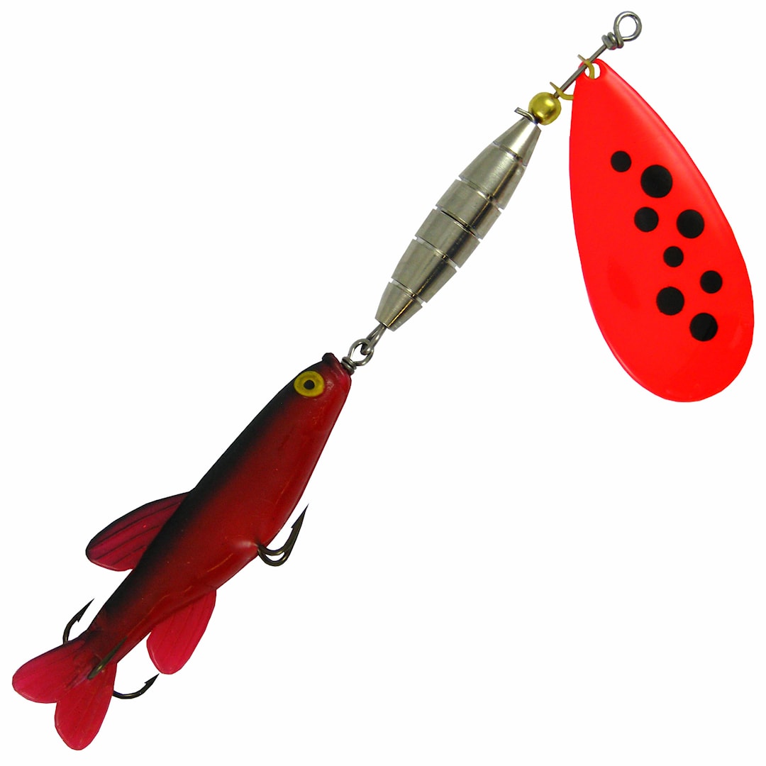 Calico Cat med fisk 13 g spinnare