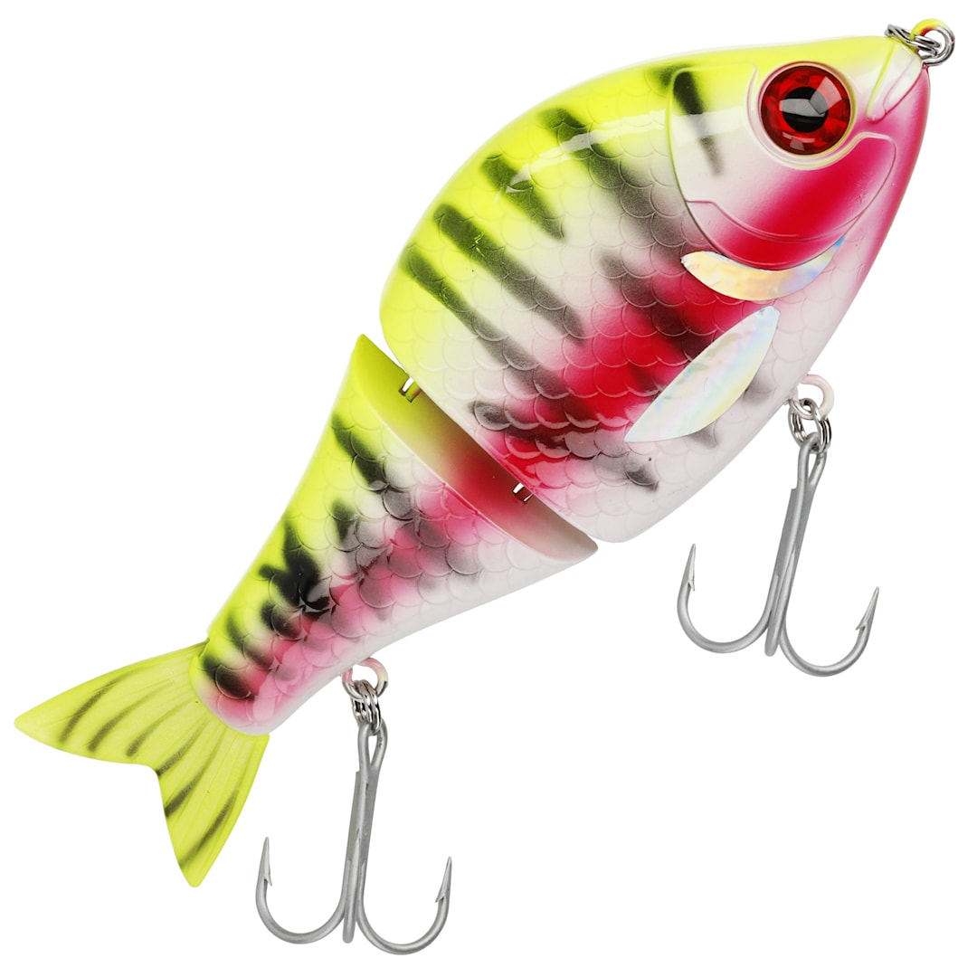 Läs mer om Mikado MFT Swimbait 10 cm jerk Lemon Tiger