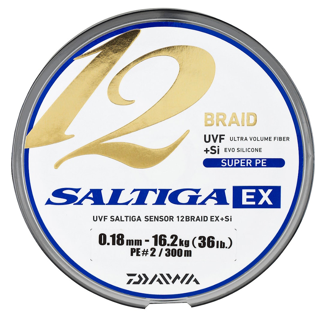 Daiwa Saltiga 12 EX multicolor flätlina