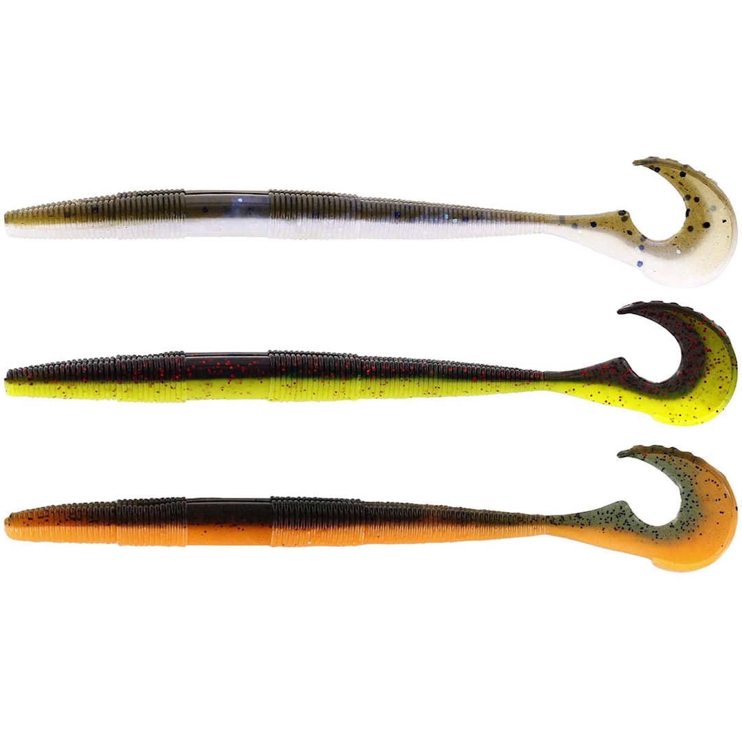 Westin Swimming Worm Dark Water Mix 13 cm jigg 5 st/pkt