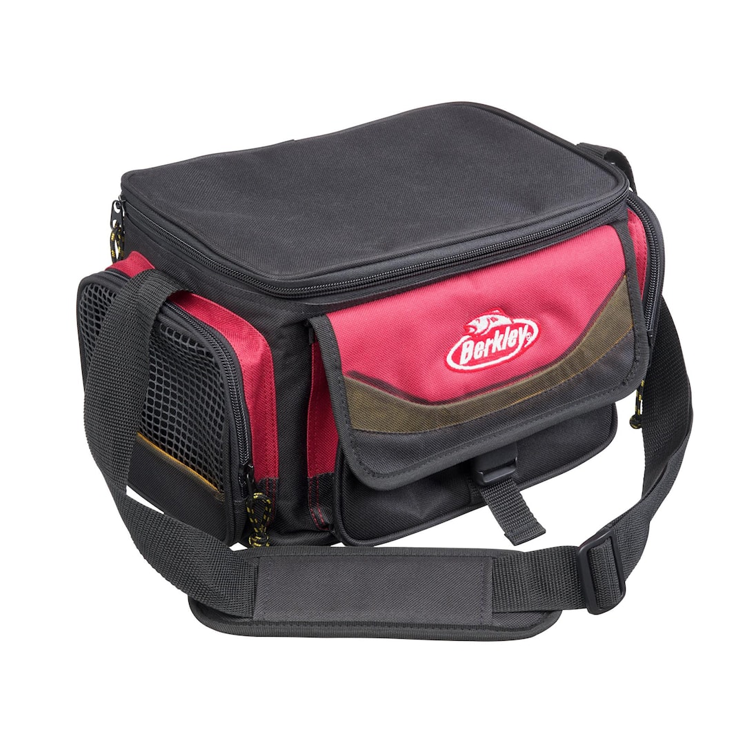 Berkley System Bag Red-Black M Vieherasialaukku