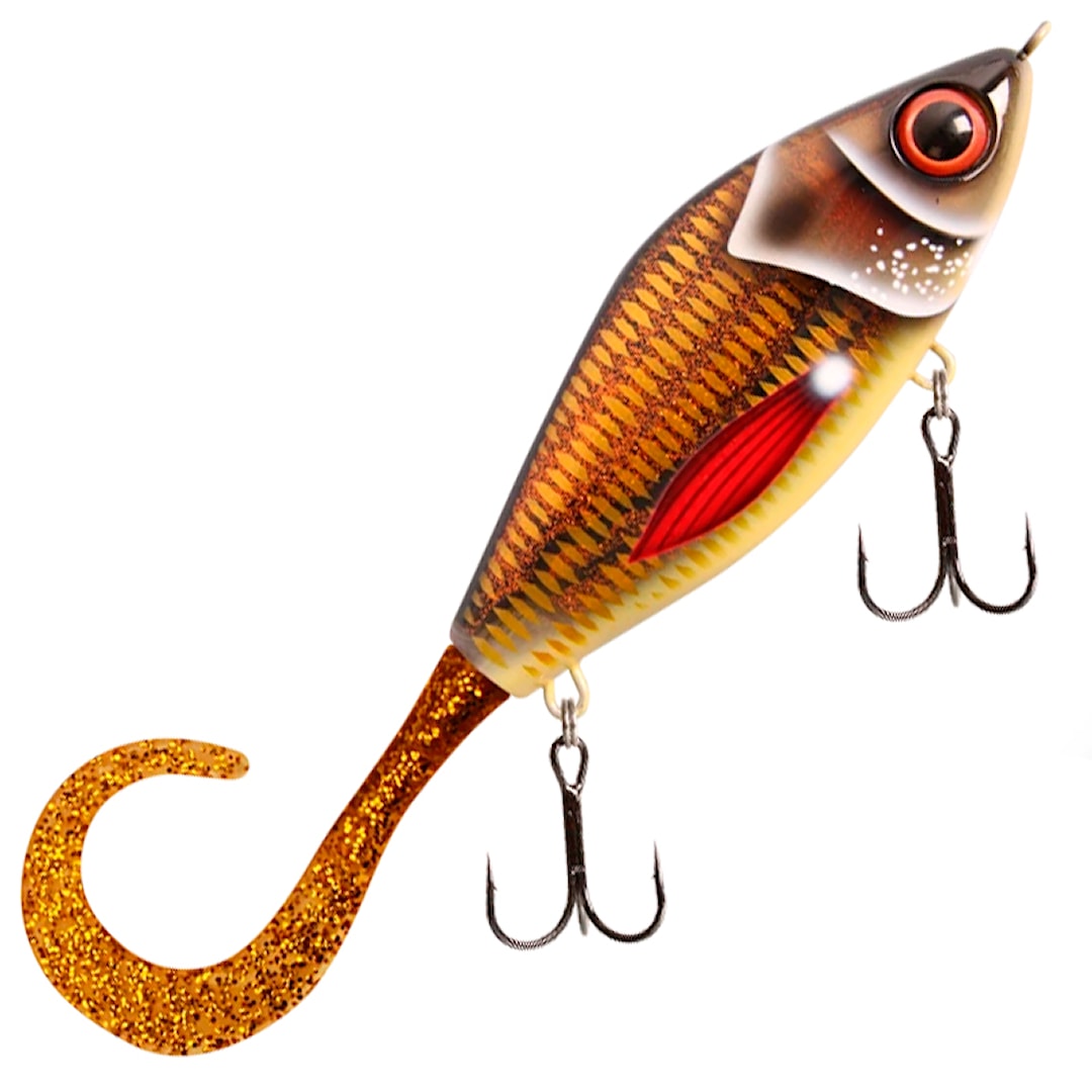 Strike Pro Guppie Jr Shallow jerkbait Copper Carp - MOG