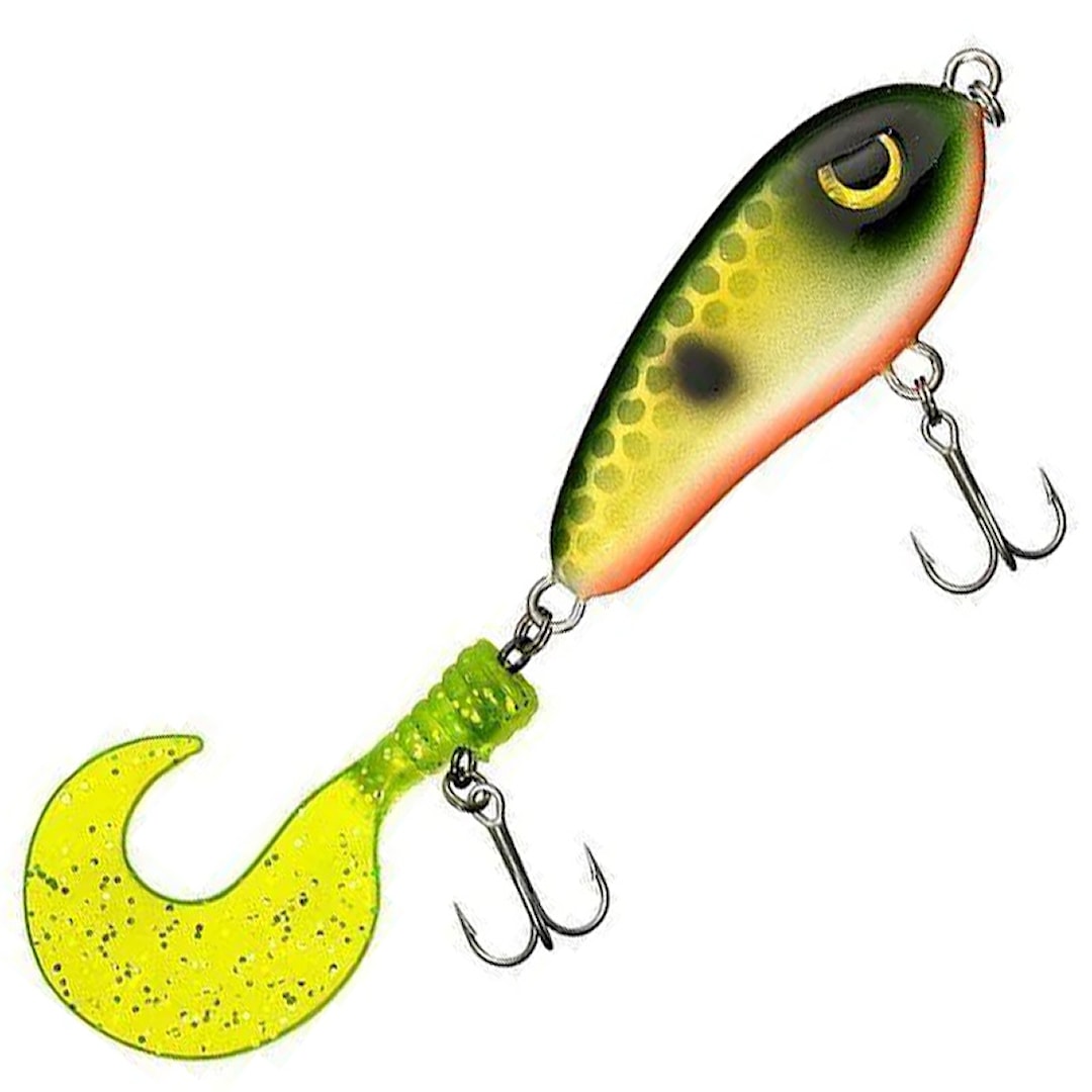 Läs mer om Fladen Scary Tail jerkbait 30 g Parrot