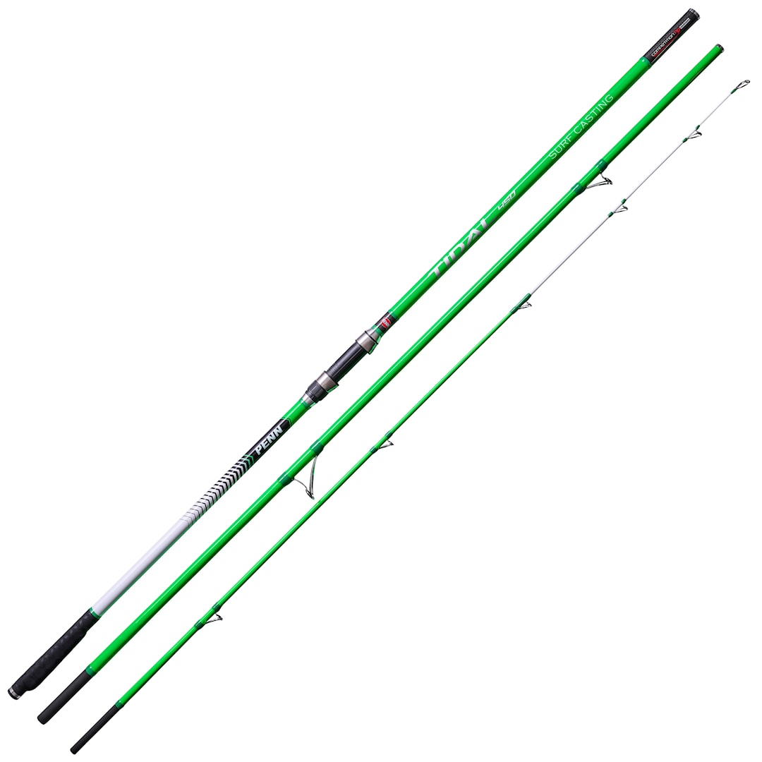 Läs mer om Penn Tidal Solid Carbon Tip Lowrider haspelspö 420 cm 50-200 g 3-delat