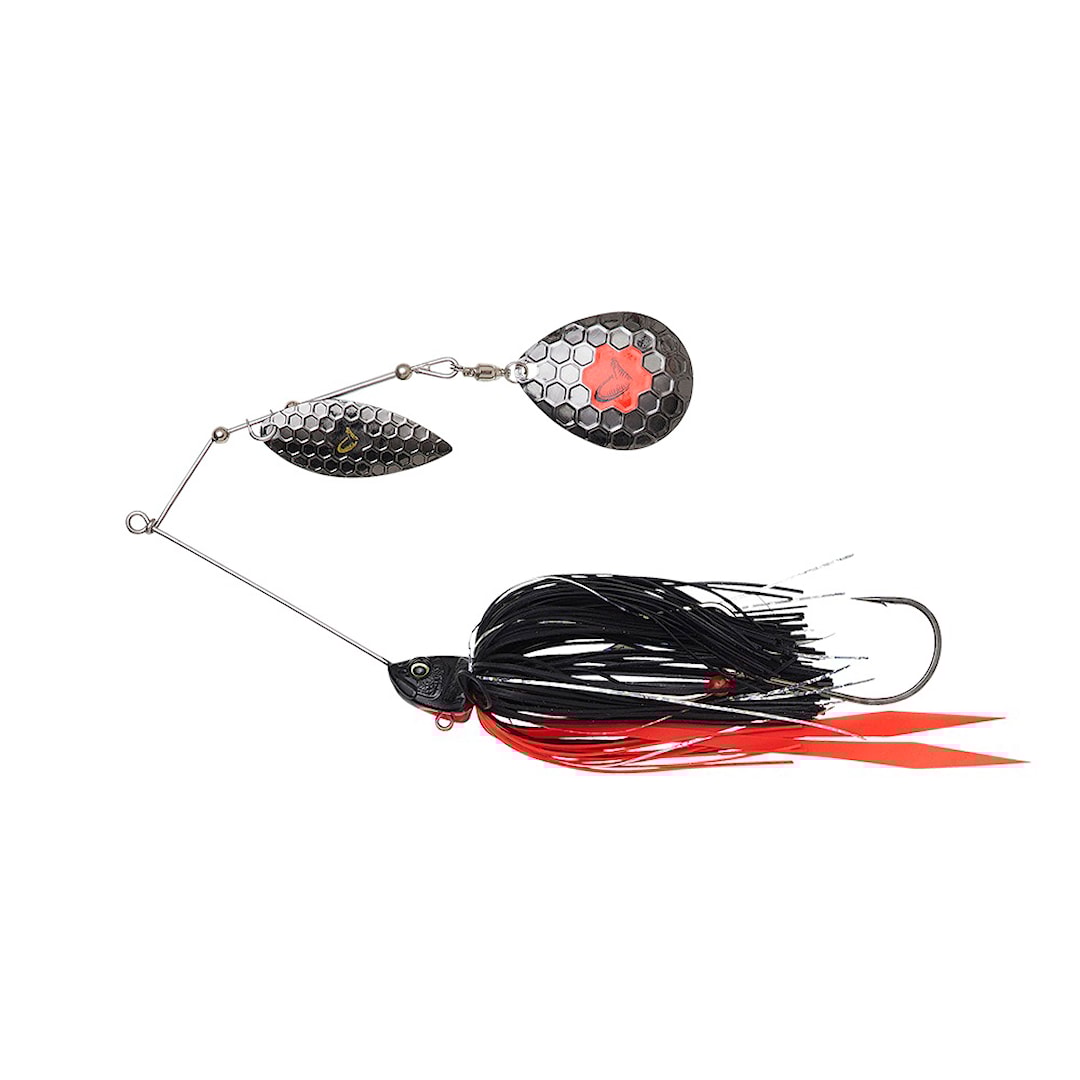 Savage Gear Da Bush 55 g spinnerbait Red & Black