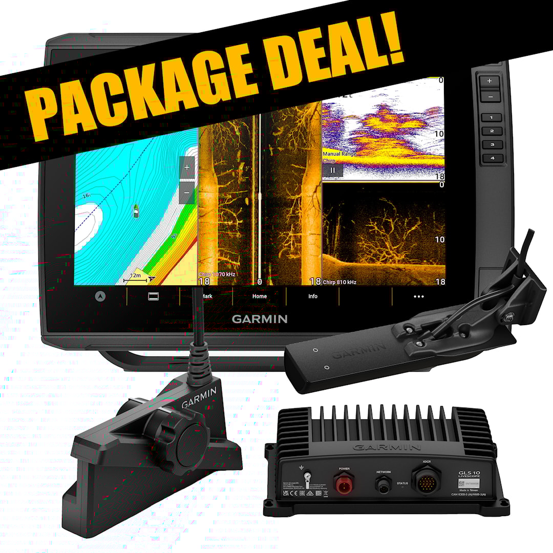 Läs mer om Garmin ECHOMAP Ultra 2 122sv + LiveScope Plus livepaket med GT56 givare