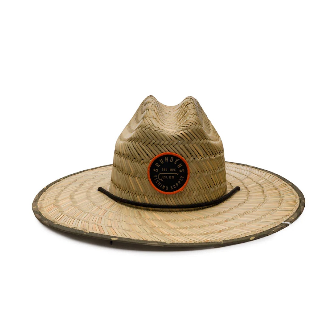 Grundens Waterman Straw Hat solhatt