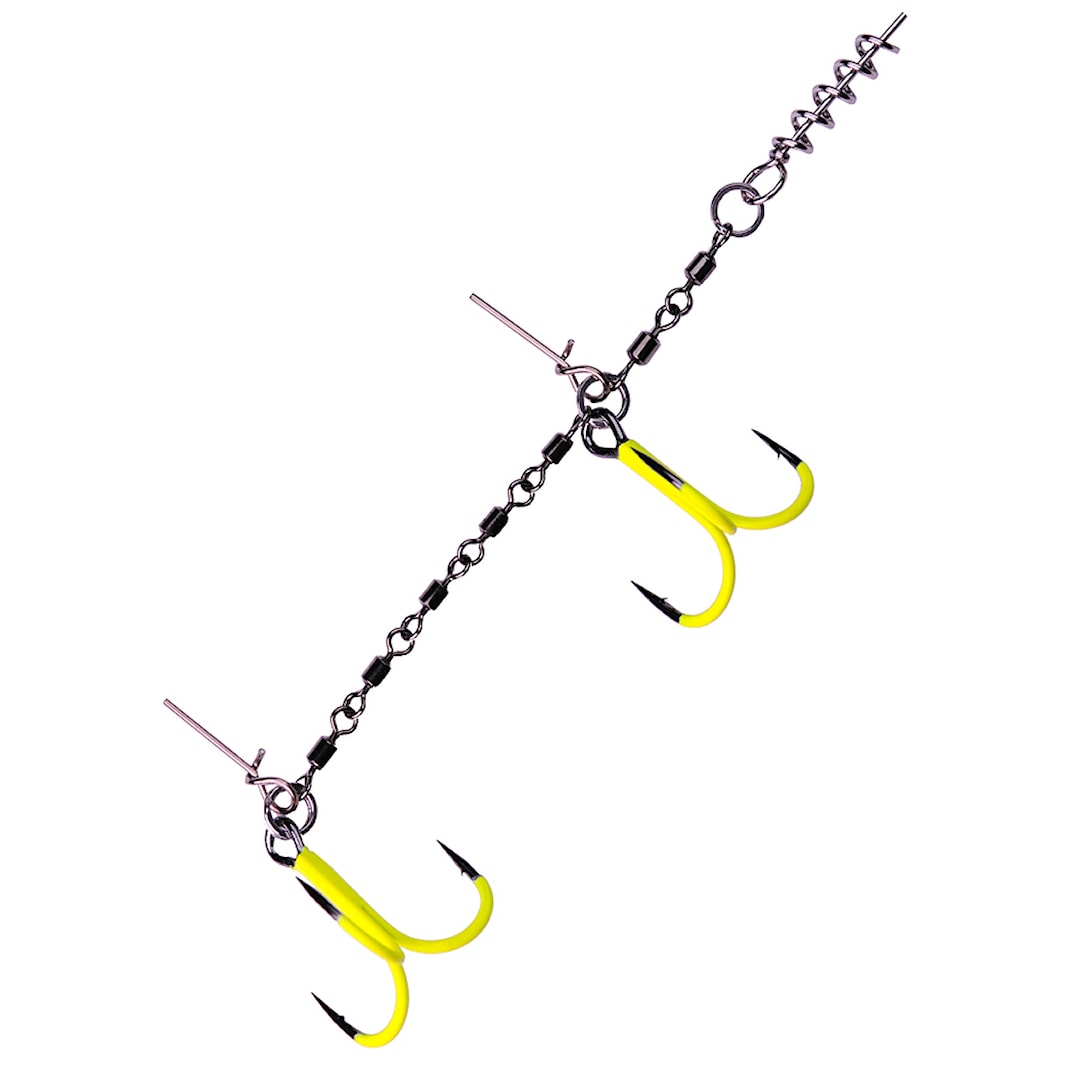 Läs mer om K.P Baits Heavy Stinger Rig med UV-krokar 1
